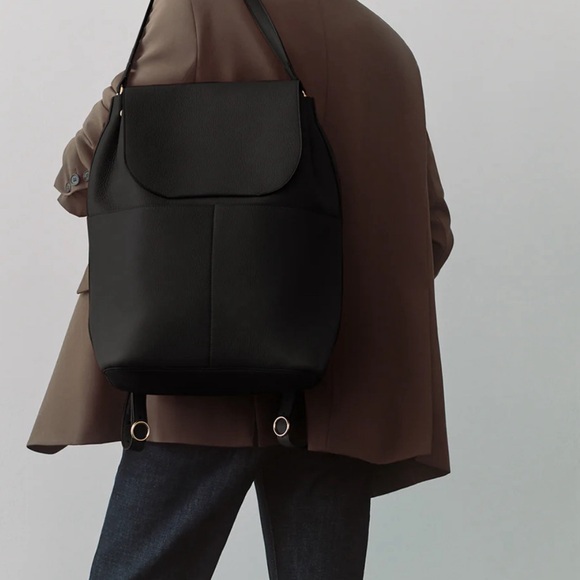 Cuyana Women's Leather Backpack 13-inch - Picture 5 of 8